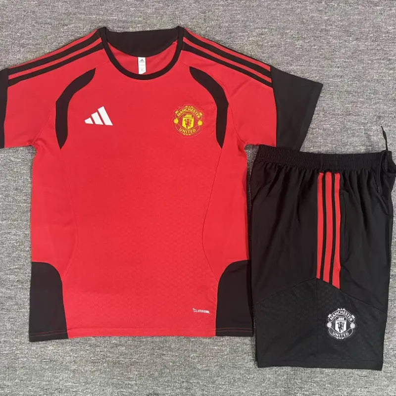 Kids 26/27 Manchester United Training Kids Kit Red Red