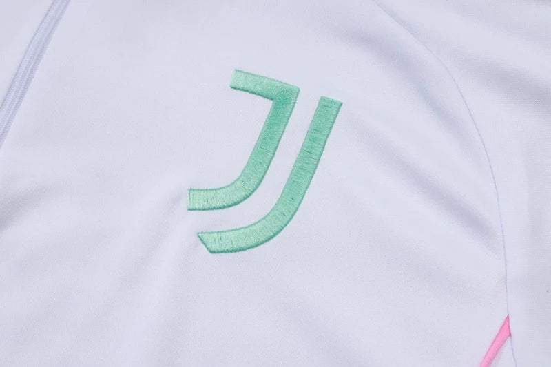 Tuta Bianco/Nera Half-Zip Uomo juve