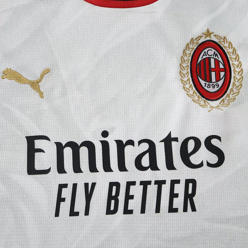 Kit Bambino Milan Away 26/27 Bianco