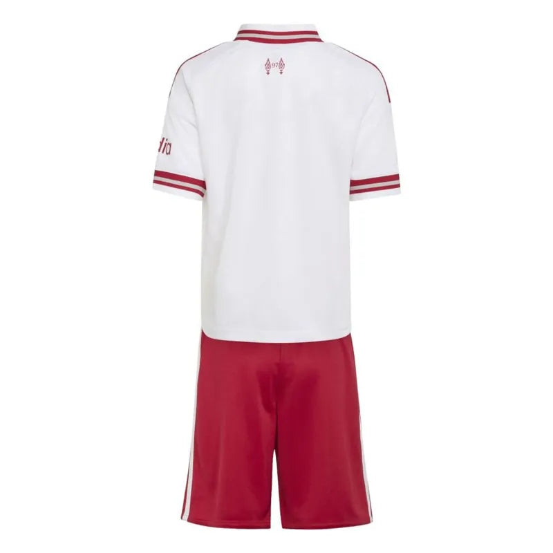 Divisa da trasferta per bambini del Liverpool stagione 2026/27