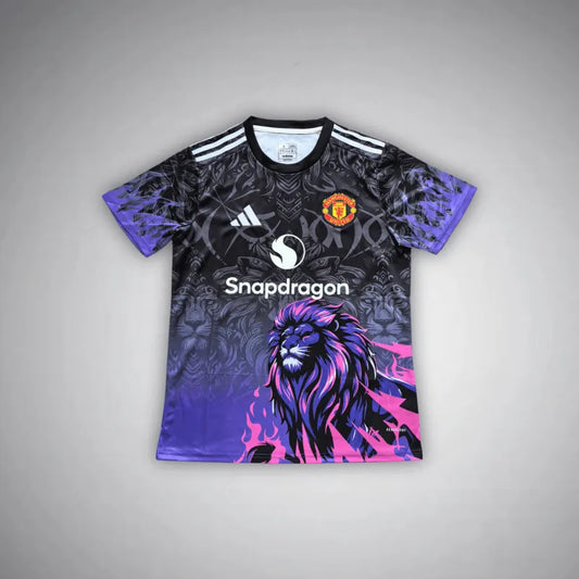 Manchester United 2020/21 "Force of Nature" Men's Premium Shirt in Black/Purple