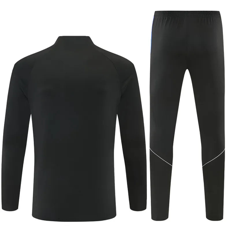26/27 Atletico Madrid Half-zip Tracksuit Black