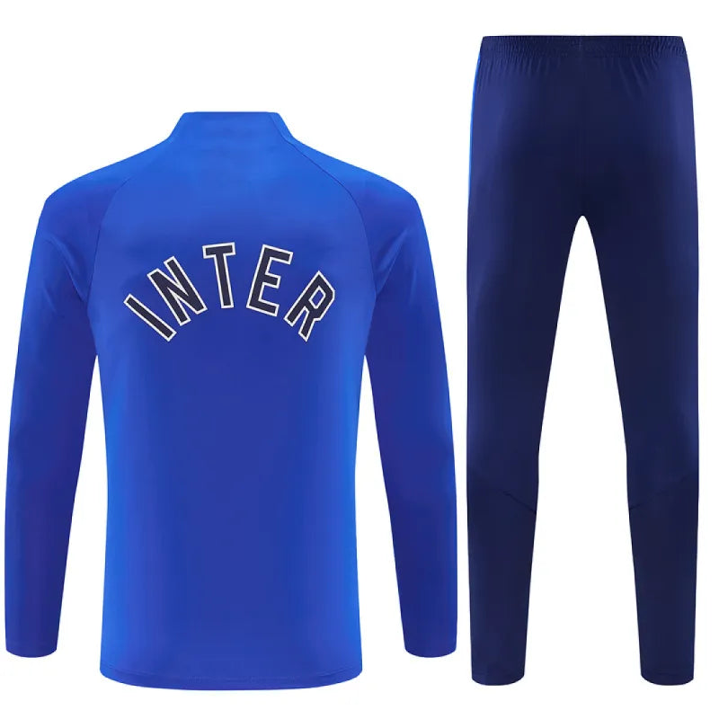 26/27 Inter Milan Half-zip Tracksuit Royal Blue