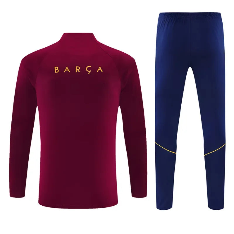 26/27 Barcelona Half-zip Tracksuit Red