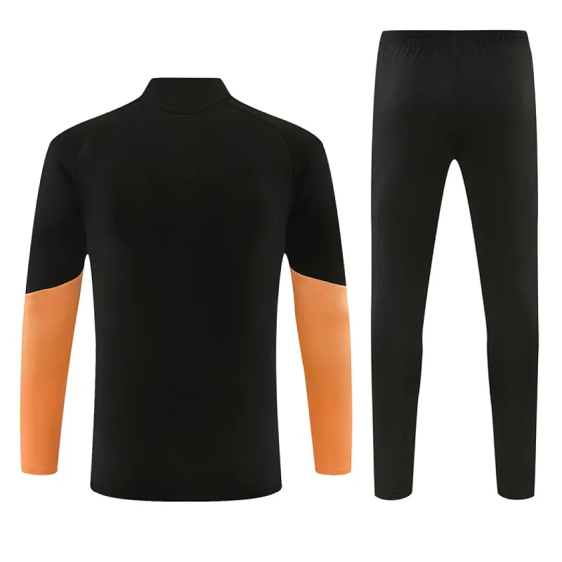 26/27 Arsenal Half-zip Tracksuit Black