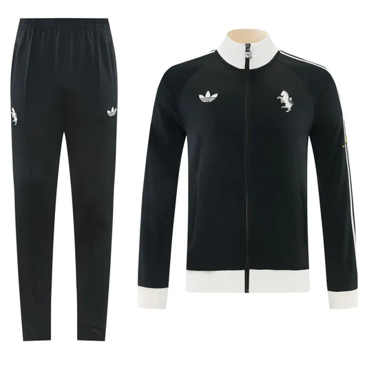 26/27 Juventus Jacket Tracksuit Black